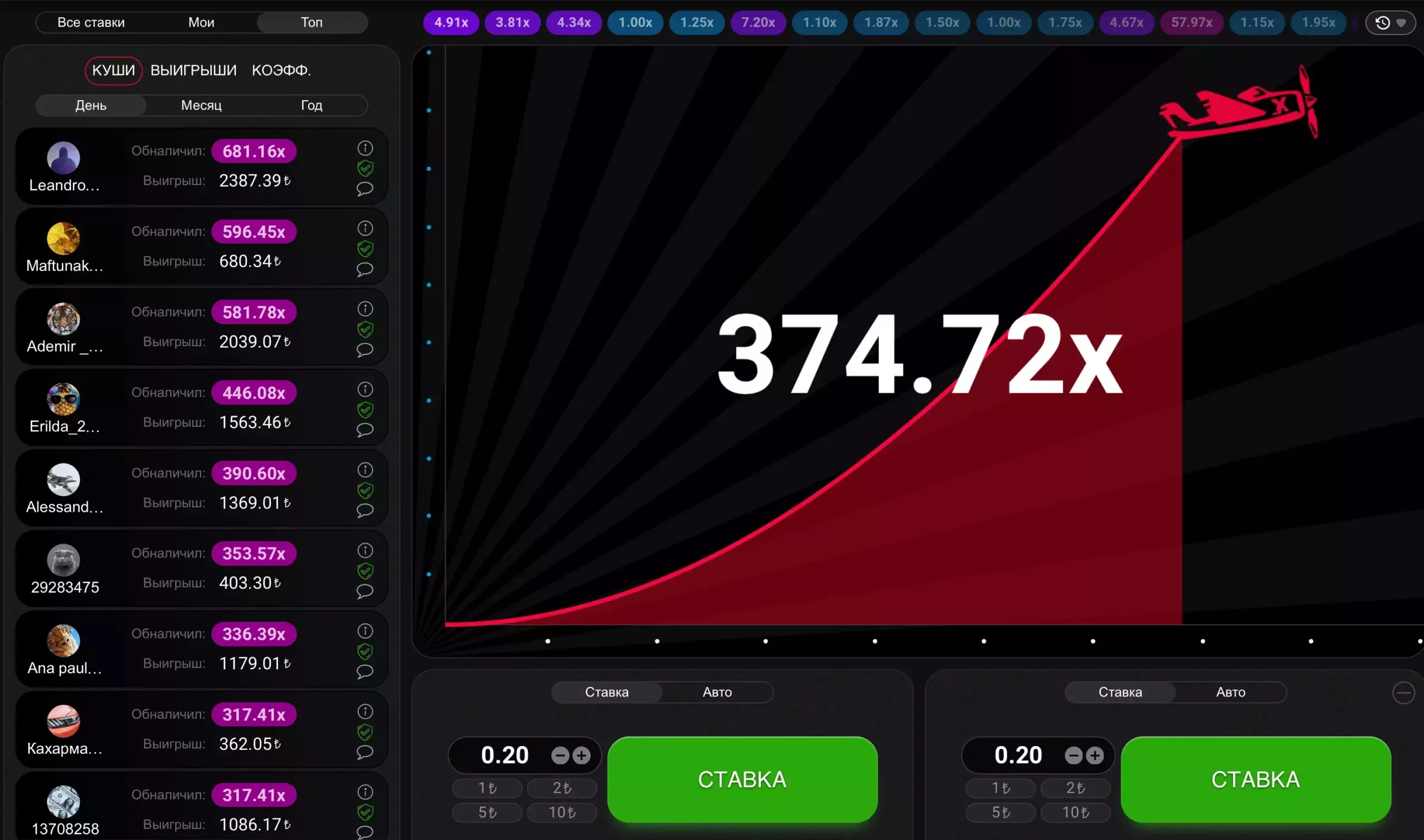 Aviator-crash game Bet374.72x