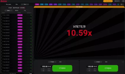 Aviator-crash game Bet10.59x Flew Away